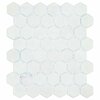 Andova Tiles Honoro- Hexite Honeycomb Glass 2 in. Hexagon Mosaic Wall & Floor Tile Andova Tiles